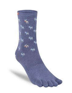 Pattern Recycled Casual Toesocks