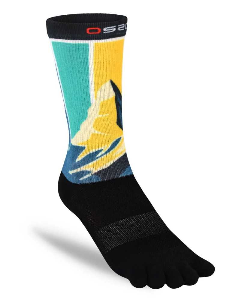 Outdoor Midweight Cushion Toesocks