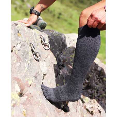 Outdoor Midweight Cushion Toesocks