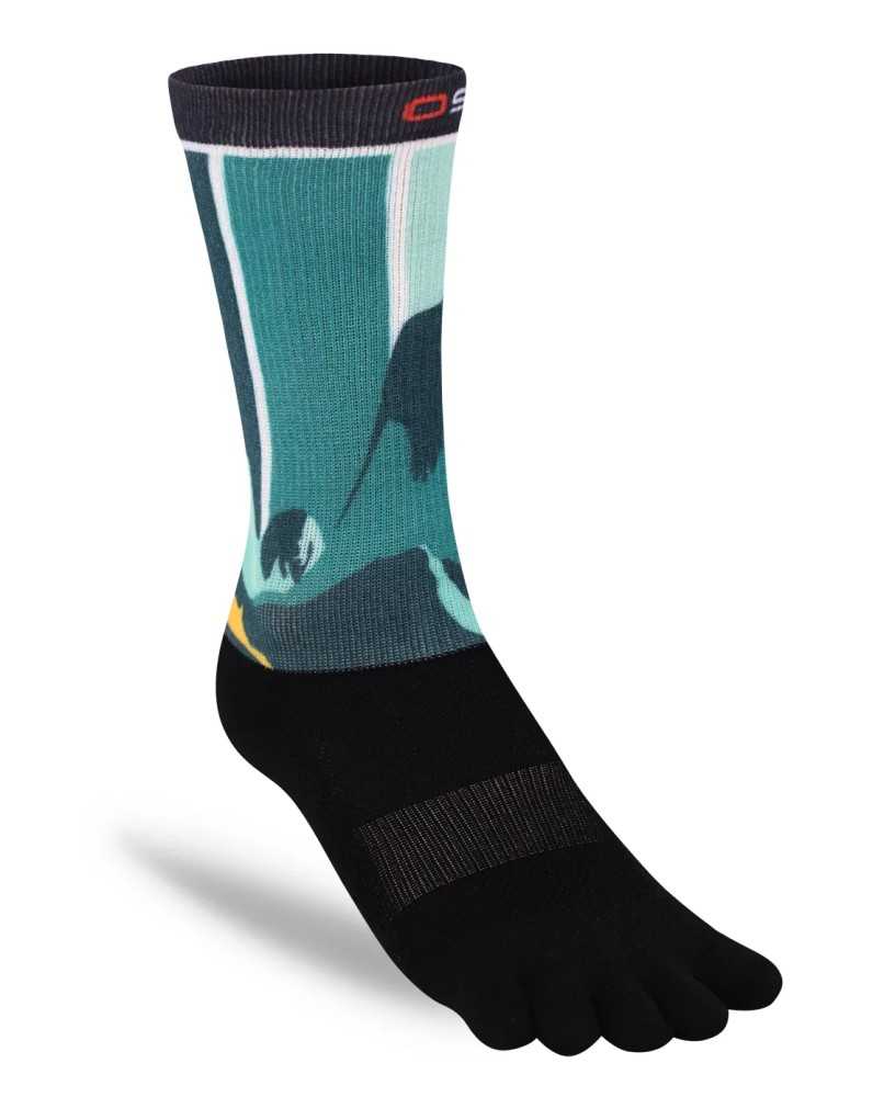 Outdoor Midweight Cushion Toesocks