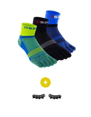 Pack x3 Toesocks TRAIL + Active Toes