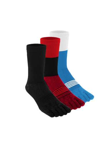 Pack x3 T&R MidHeight LightWeight Toesocks