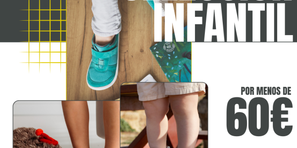 5 modelos de calzado barefoot infantil por menos de 60€